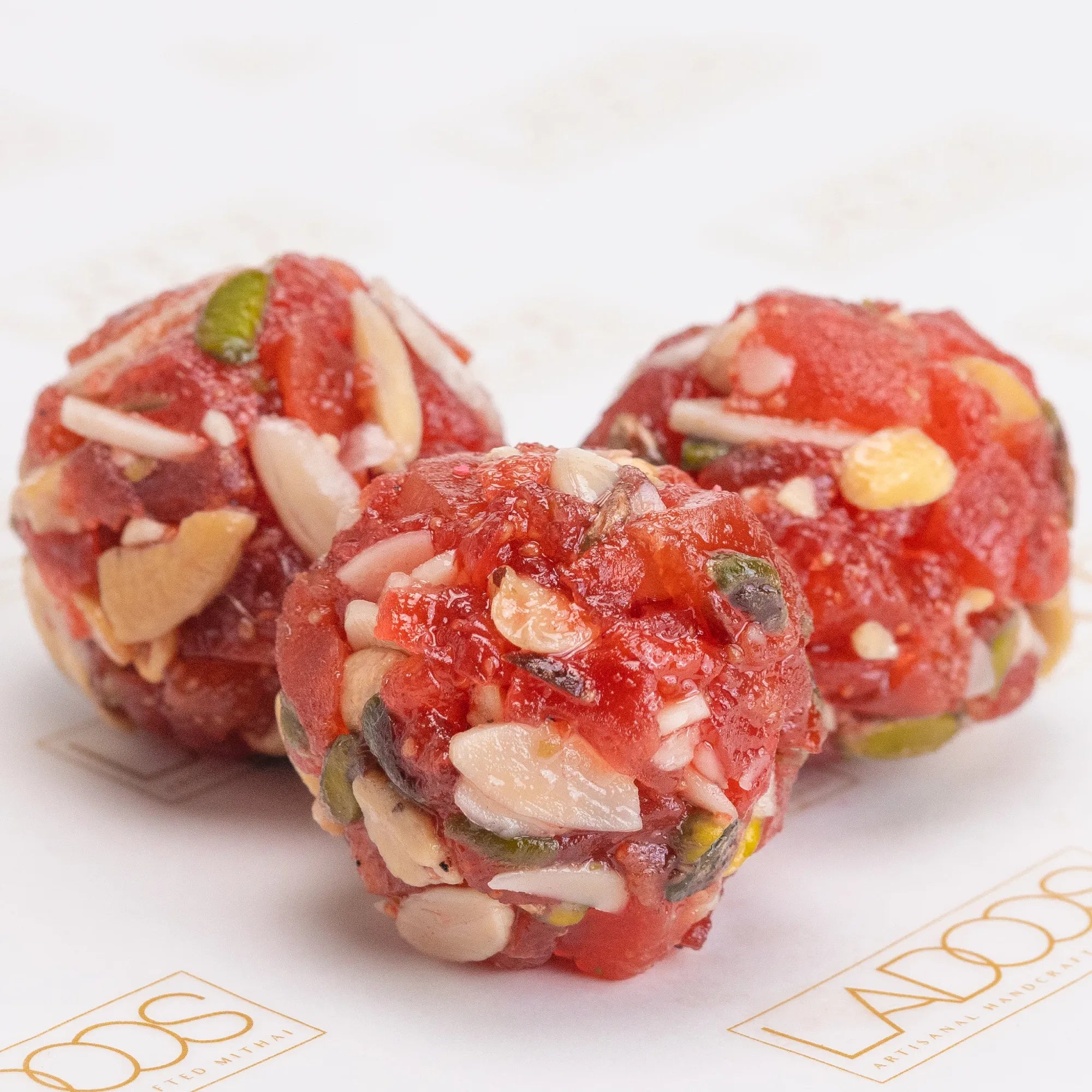 Dehydrated Strawberry Ladoo