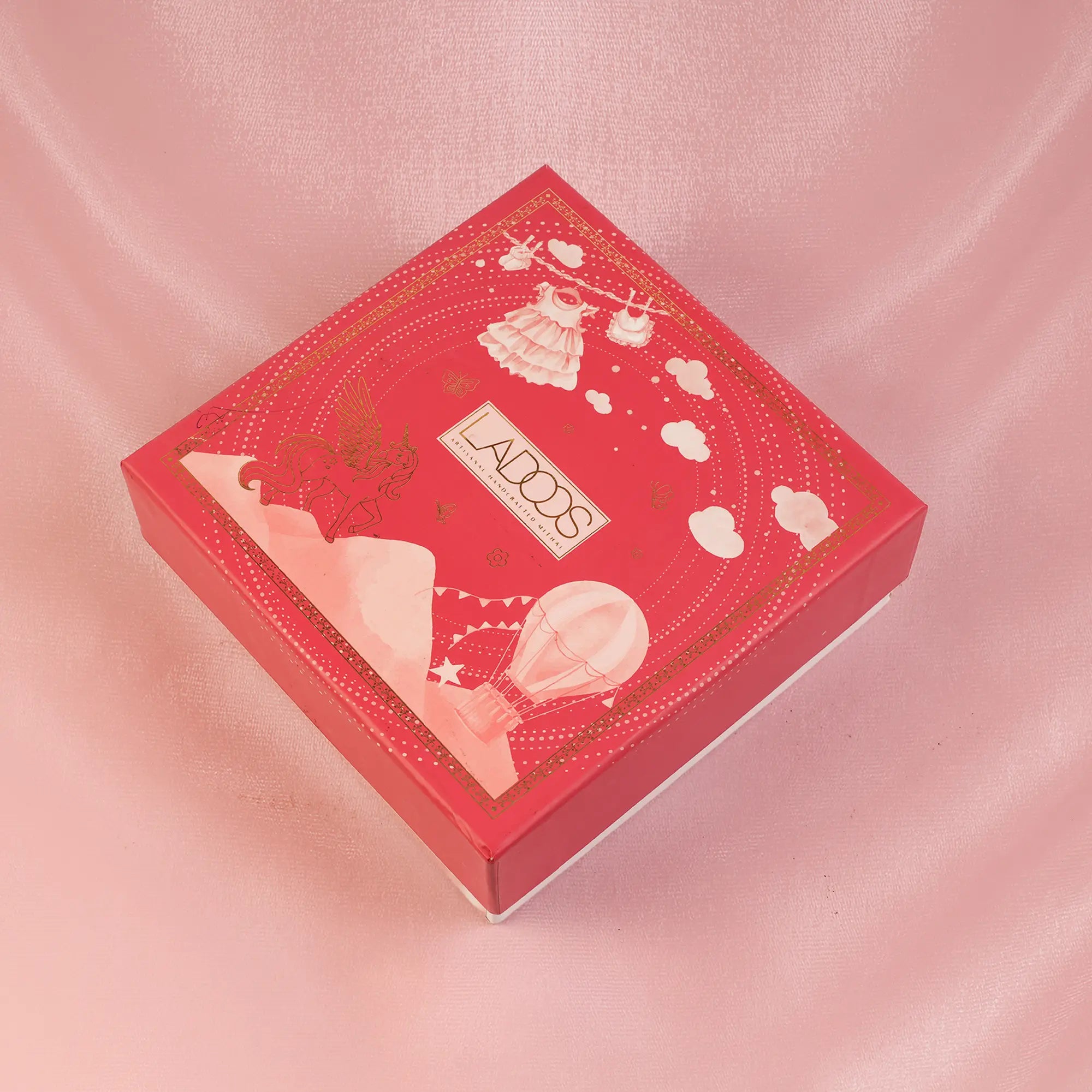 Baby Girl Announcement Box