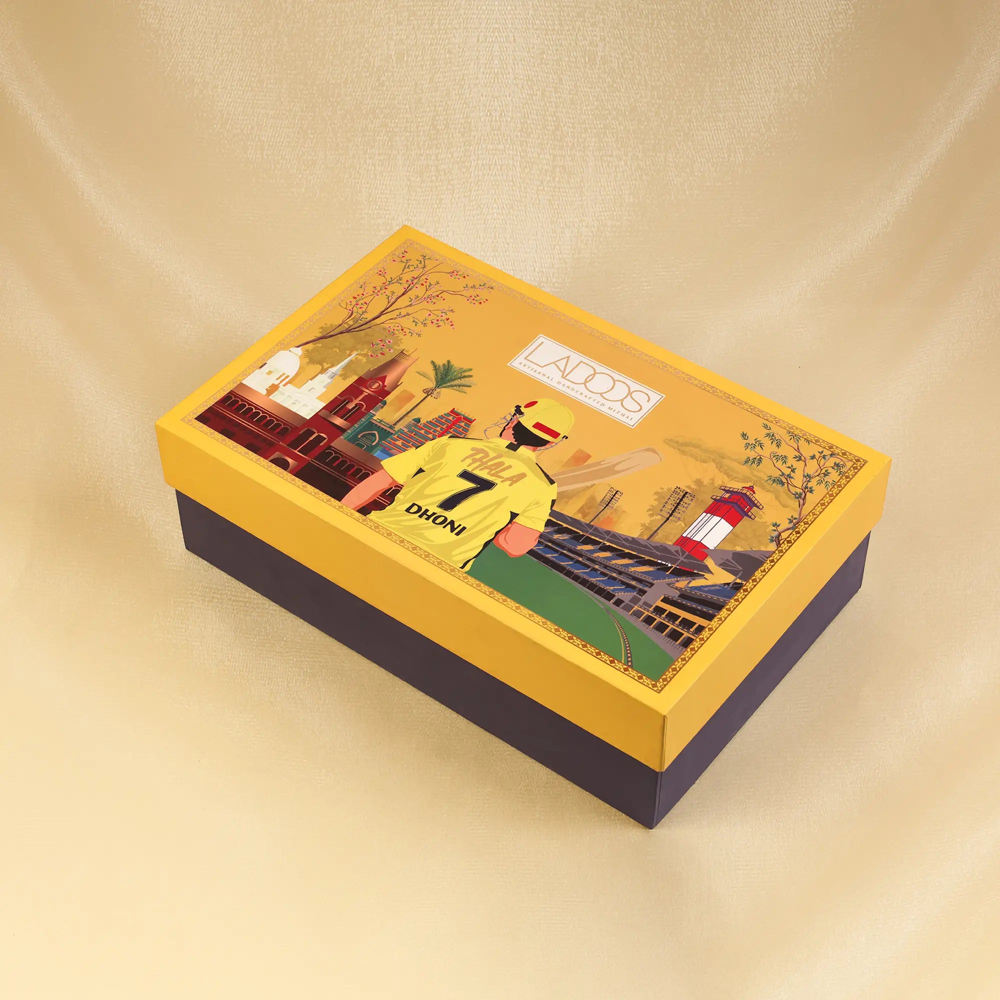 Limited Edition CSK-Dhoni Theme Box