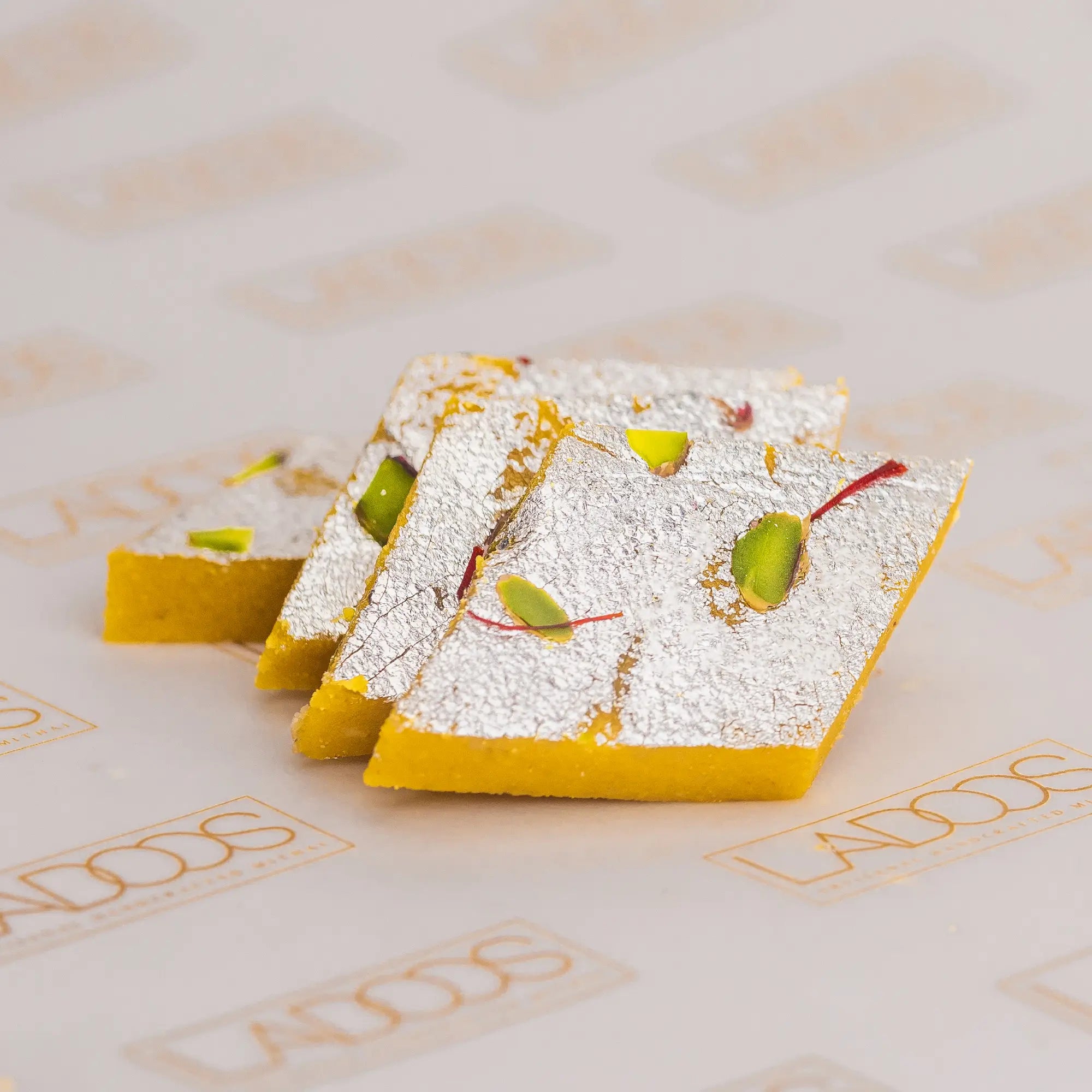 Kesar Kaju Katli