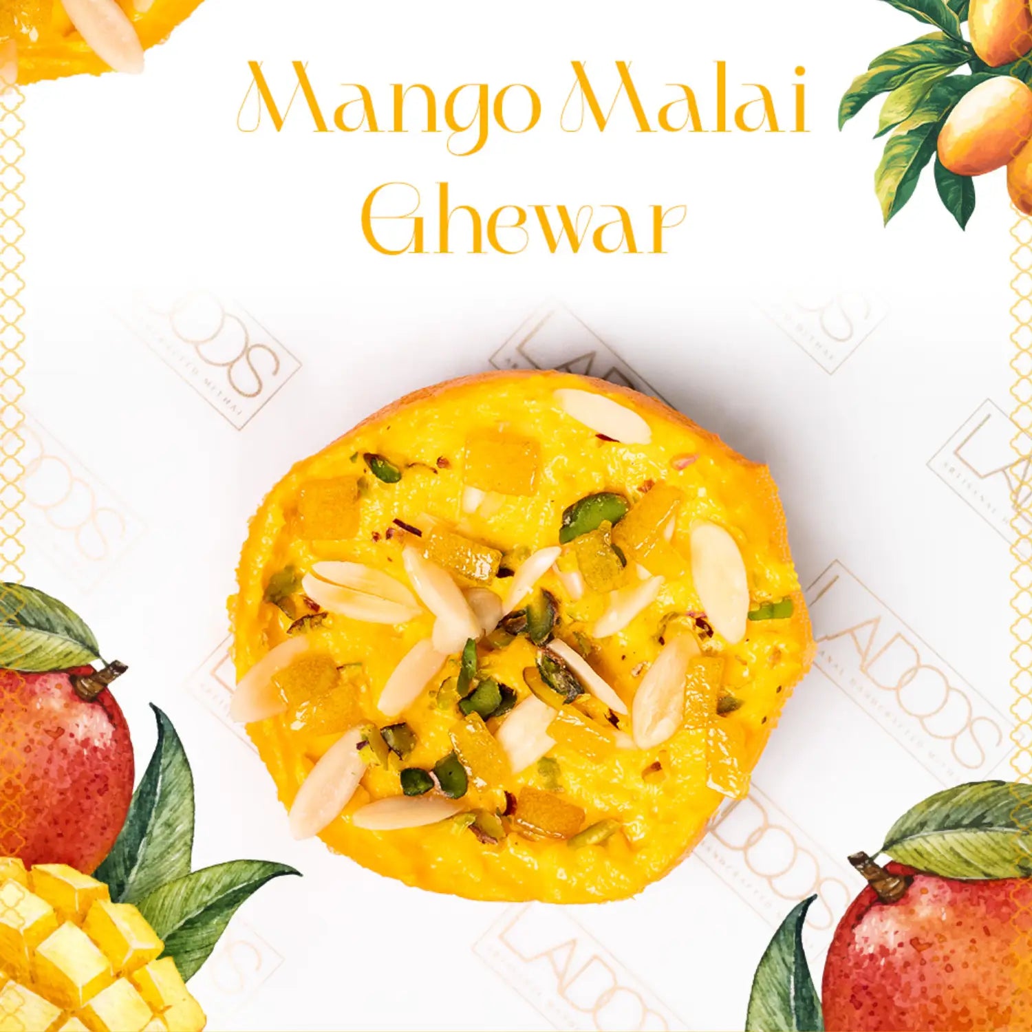 Mango Malai Ghewar